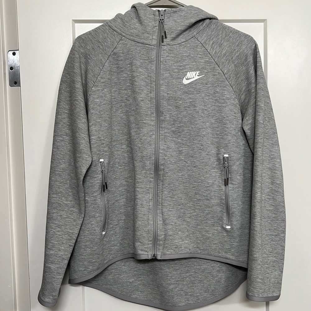 Grey Nike Zip Up